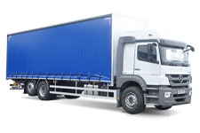 Van Hire Gloucestershire - 26 Tonne Curtain Side Lorry - Truck hire Gloucestershire